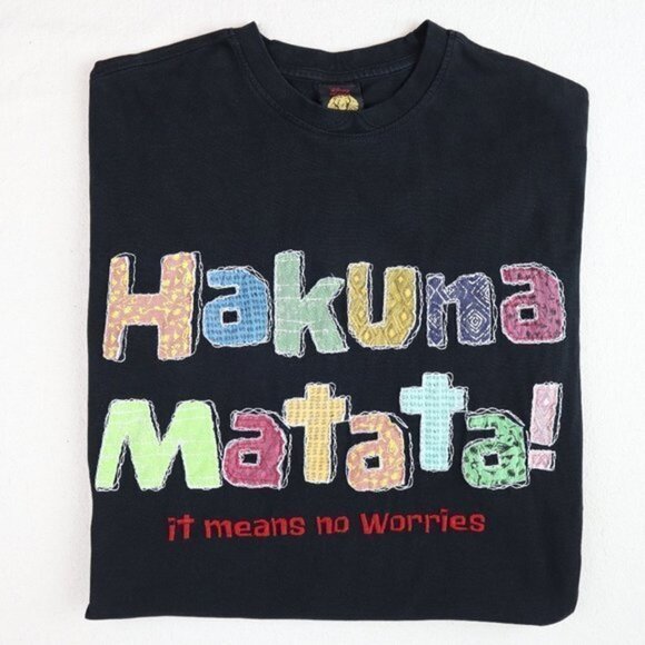 Disney Lion King T Shirt Adult Size L Colorful Hakuna Matata Top Men Women Large - Picture 12 of 12